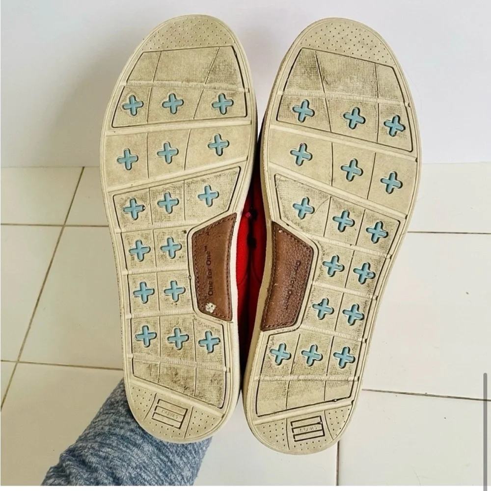 TOMS canvas sneakers men’s size 10 - Picture 4 of 5